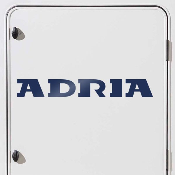 Wohnmobil aufkleber: Adria Classic