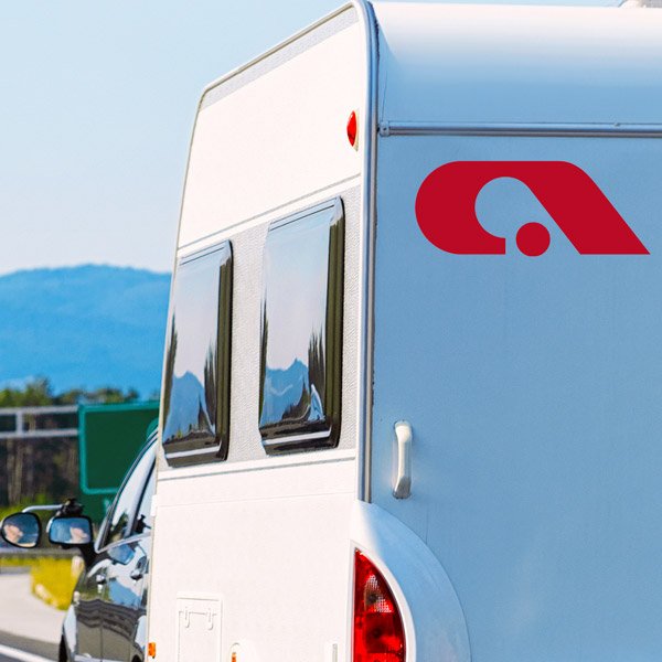 Adria Logo Aufkleber-Set 3