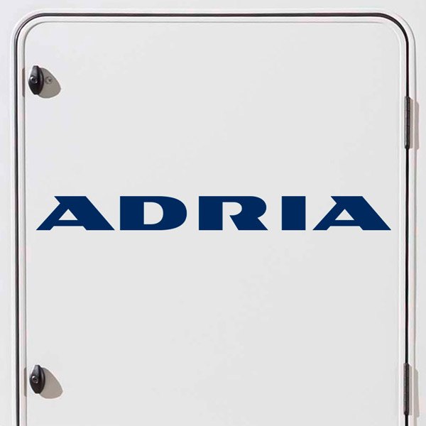 Adria Schriftzug Aufkleber-Set 2