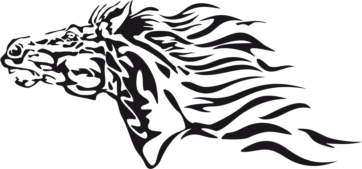 Aufkleber: Animal Flames 7