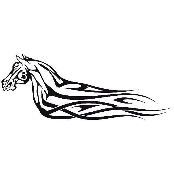 Aufkleber: Animal Flames 14