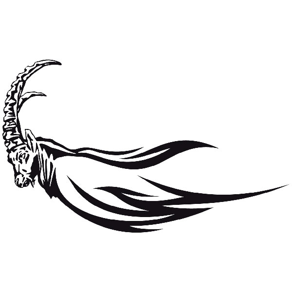 Aufkleber: Animal Flames 25