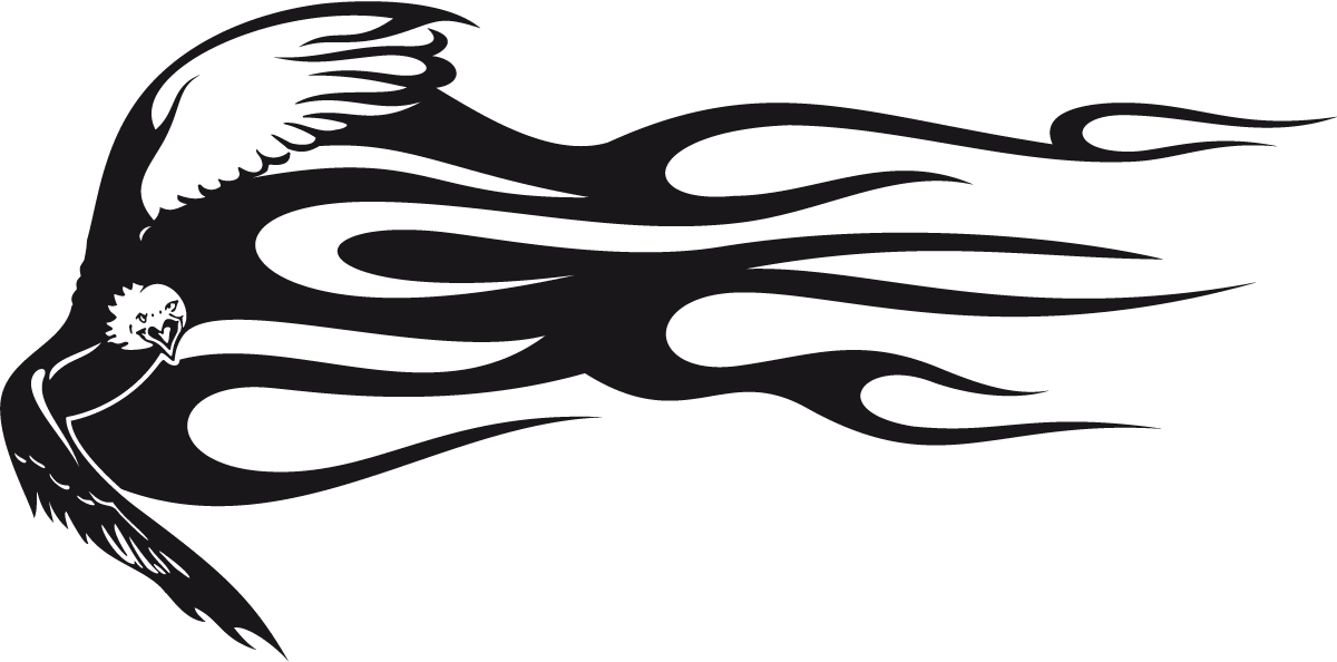 Aufkleber: Animal Flames 28