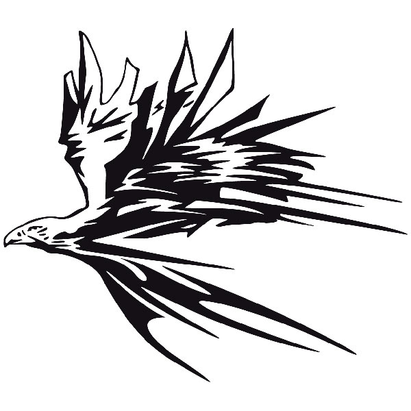 Aufkleber: Animal Flames 40