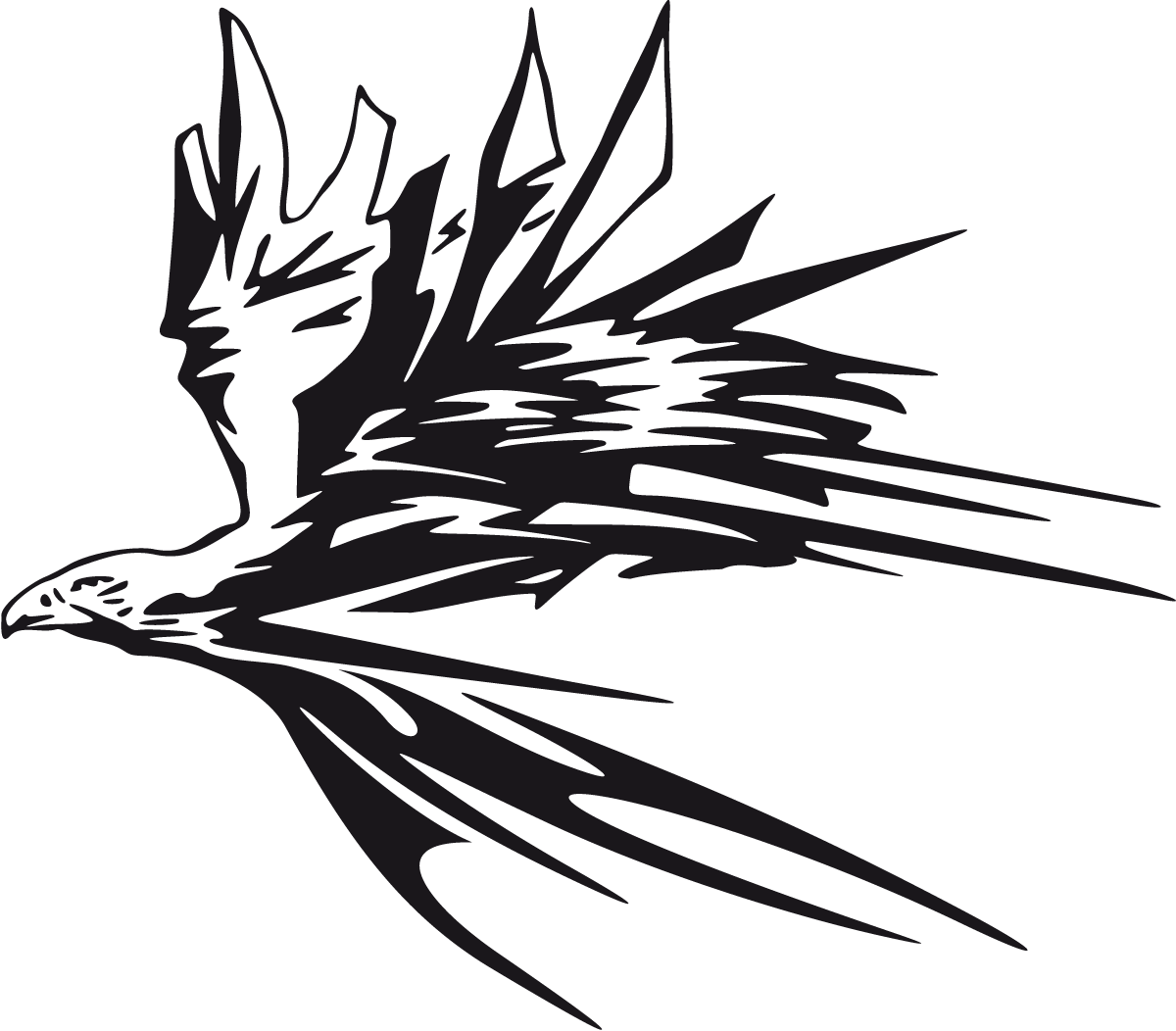 Aufkleber: Animal Flames 40