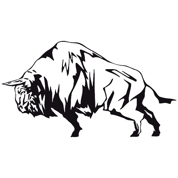 Aufkleber: Animal Flames 45