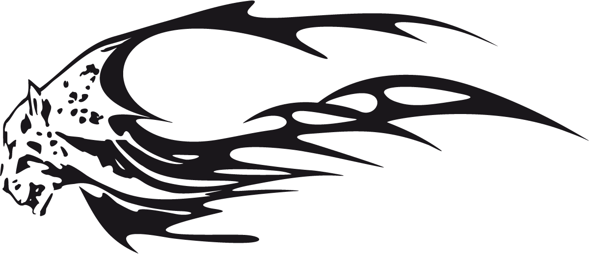 Aufkleber: Animal Flames 55