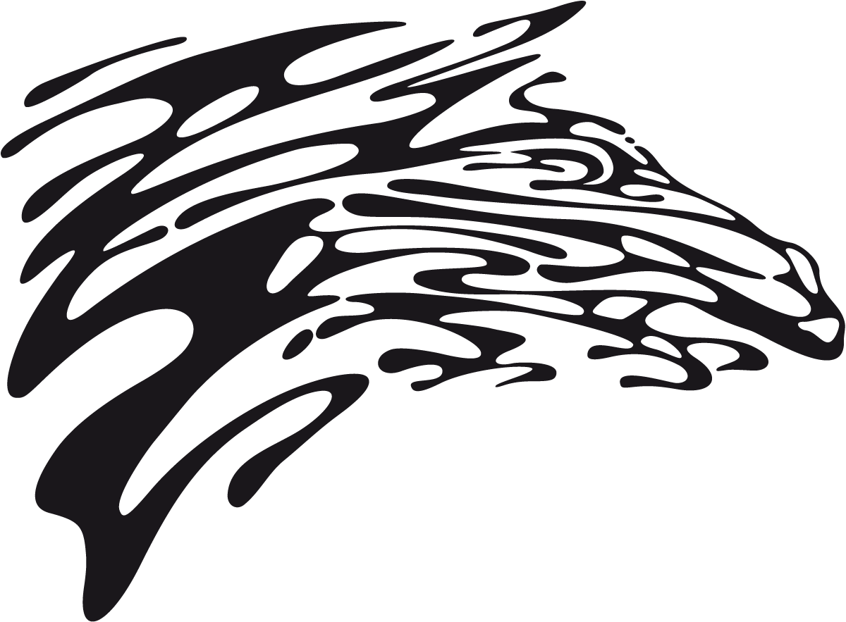 Aufkleber: Animal Flames 56