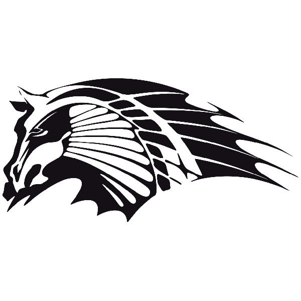 Aufkleber: Animal Flames 58