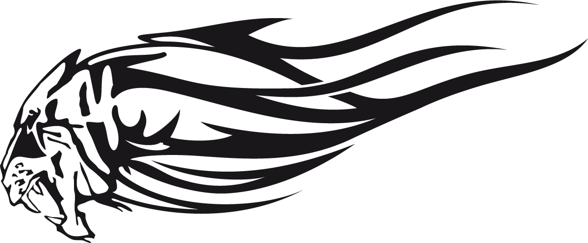 Aufkleber: Animal Flames 71