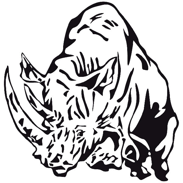 Aufkleber: Animal Flames 88