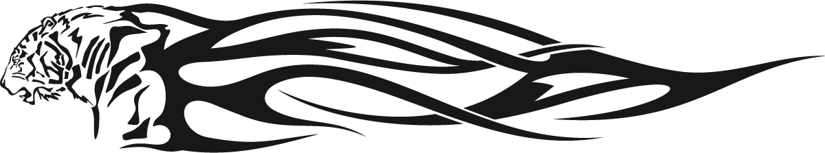 Aufkleber: Animal Flames 95