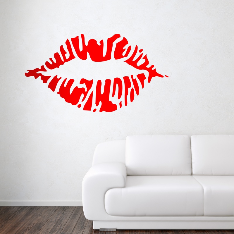 Wandtattoos: Labios