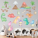 Kinderzimmer Wandtattoo: Kit Dinosaurier 4