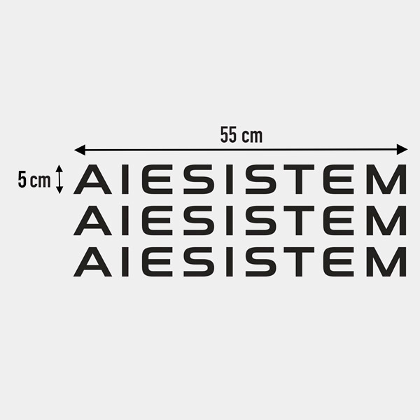 Wohnmobil aufkleber: Aiesistem