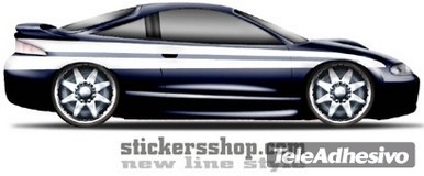 Aufkleber: New Line 10 2