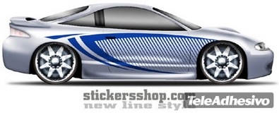 Aufkleber: New Line 14 2