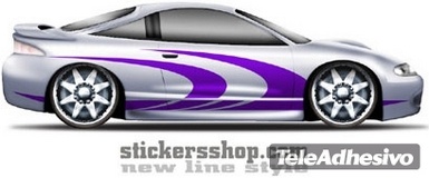Aufkleber: New Line 16 2