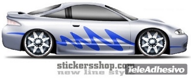 Aufkleber: New Line 23 2