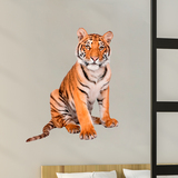 Wandtattoos: Junger sibirischer Tiger 3
