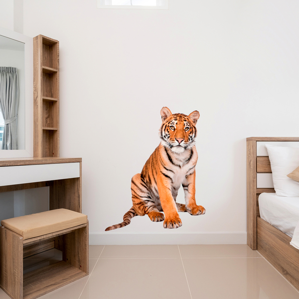 Wandtattoos: Junger sibirischer Tiger