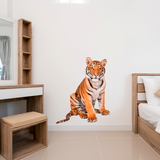 Wandtattoos: Junger sibirischer Tiger 4