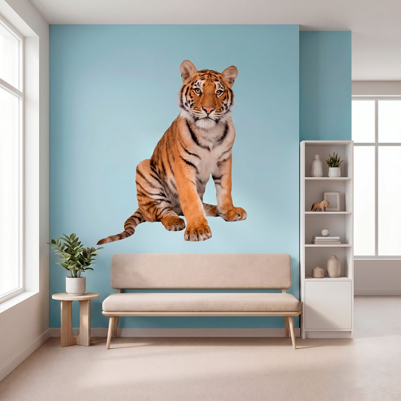 Junger sibirischer Tiger 8/10