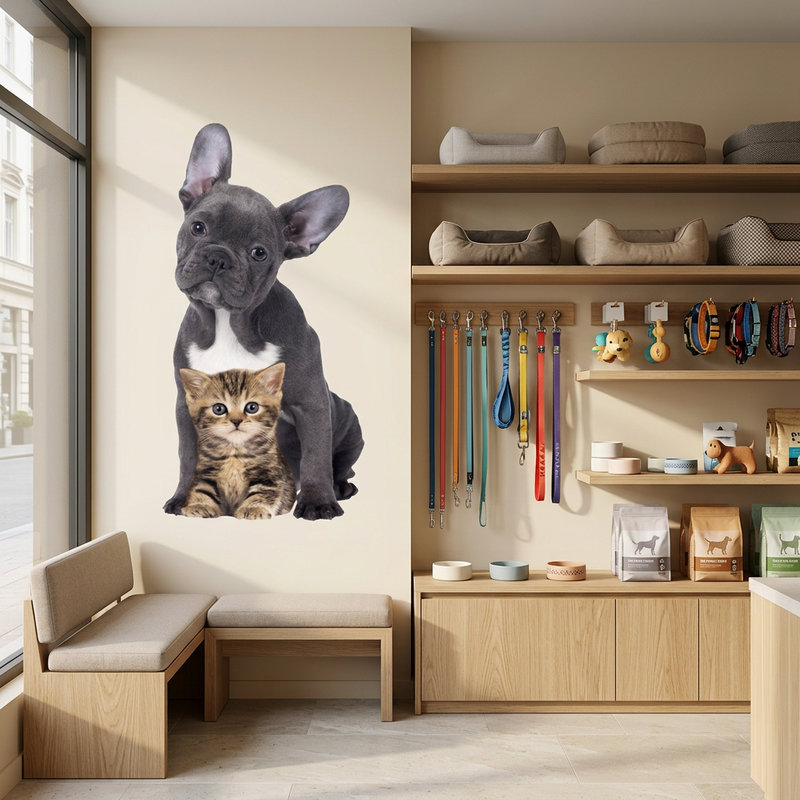 Wandtattoos: welpen liebenswert