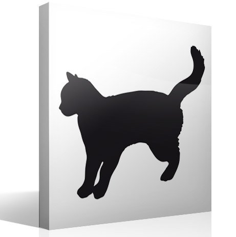 Wandtattoos: Katze Silhouette