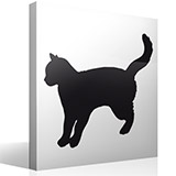 Wandtattoos: Katze Silhouette 2