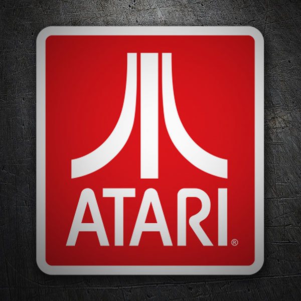 Aufkleber: Atari Logo 1