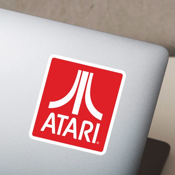 Aufkleber: Atari Logo