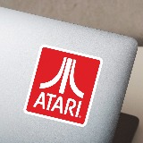 Aufkleber: Atari Logo 4