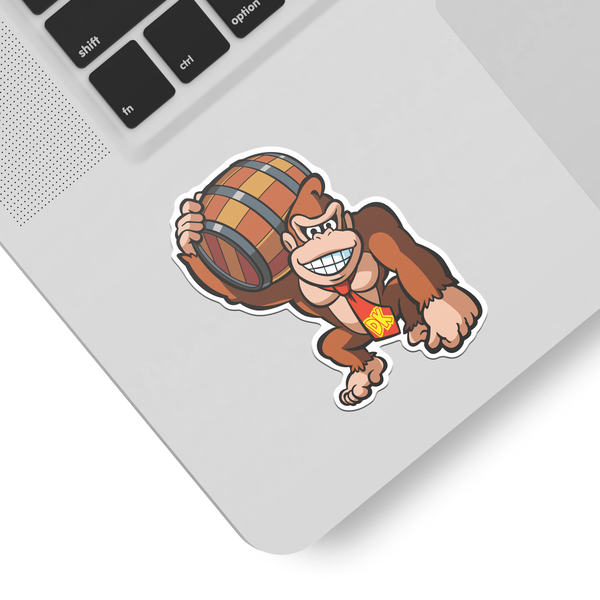 Aufkleber: Donkey Kong DK