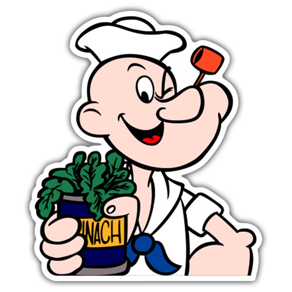 Aufkleber: Popeye