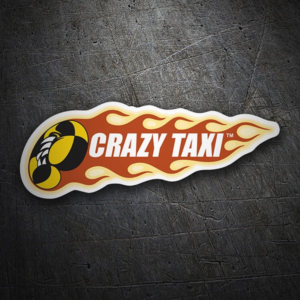 Aufkleber: Crazy Taxi