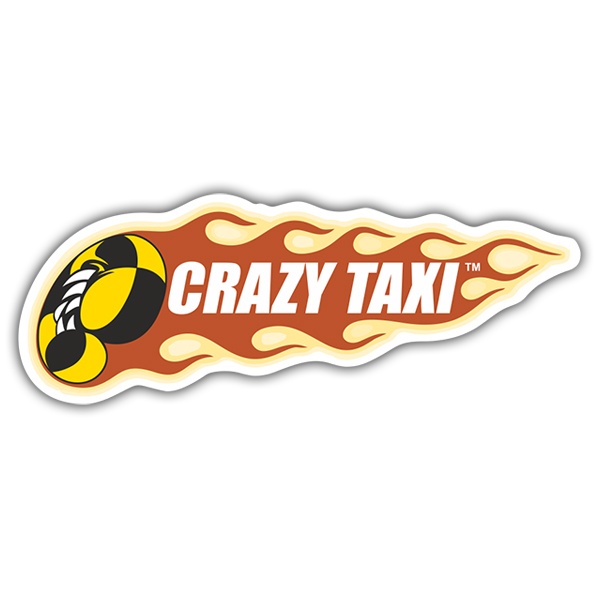 Aufkleber: Crazy Taxi