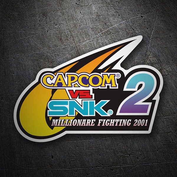 Aufkleber: Capcom Vs Snk 2 1