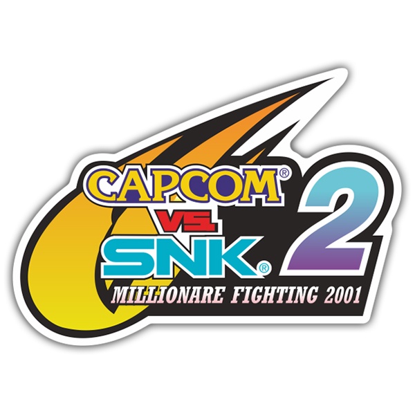 Aufkleber: Capcom Vs Snk 2