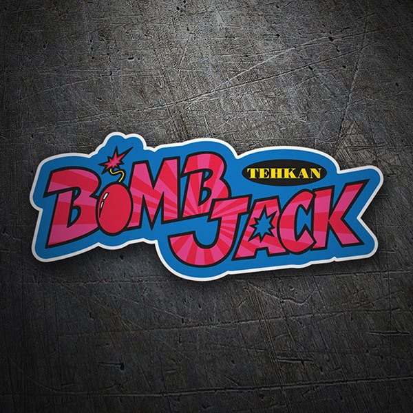Aufkleber: Bomb Jack Logo 1