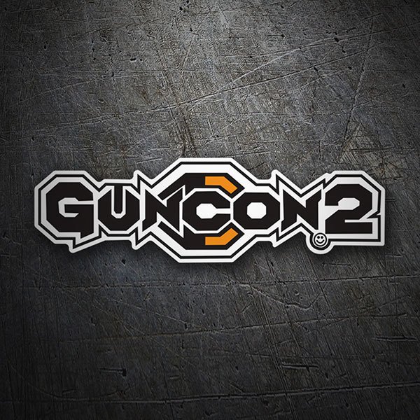 Aufkleber: GunCon 2 Logo