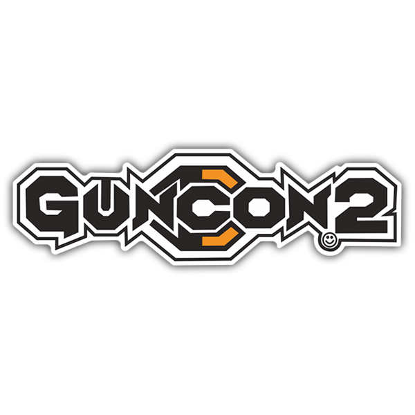 Aufkleber: GunCon 2 Logo