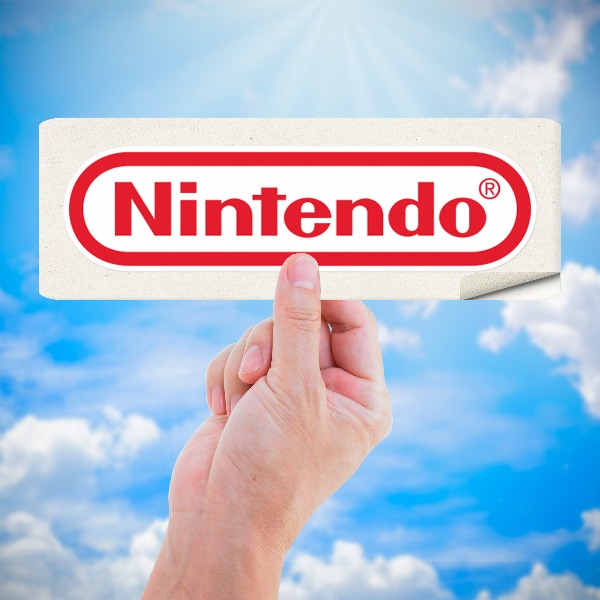 Aufkleber: Nintendo Logo