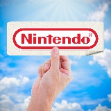 Aufkleber: Nintendo Logo 5