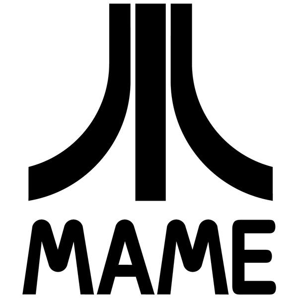 Aufkleber: Mame Arcade