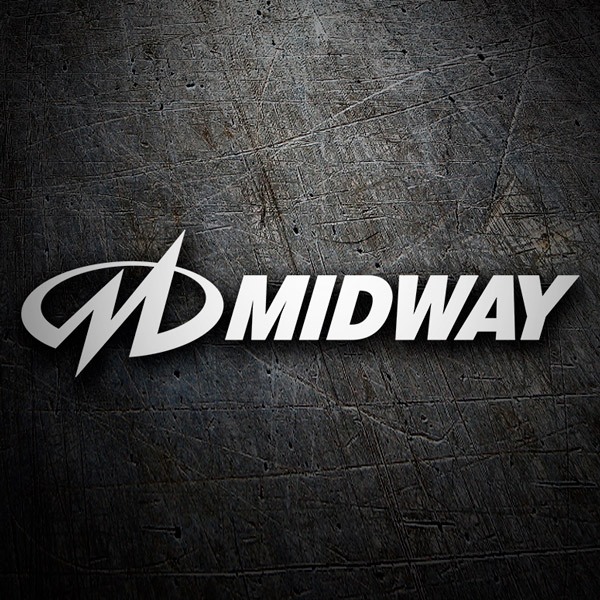 Aufkleber: Midway Logo