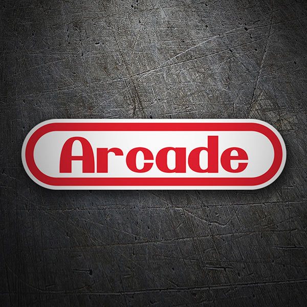 Aufkleber: Arcade Version Nintendo 1