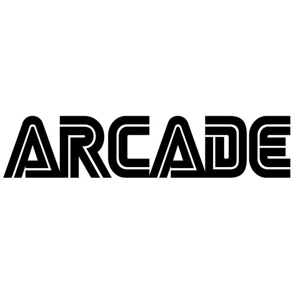 Aufkleber: Arcade geben sie Sega