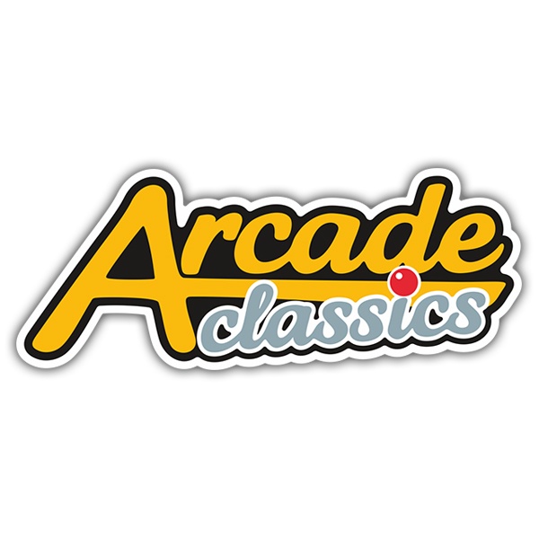 Aufkleber: Arcade Classics