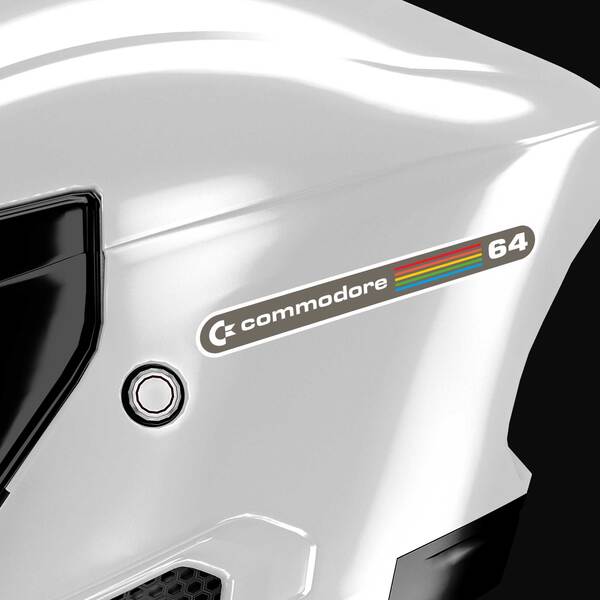 Aufkleber: Commodore 64 Logo
